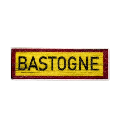 Bastogne Straßenschild